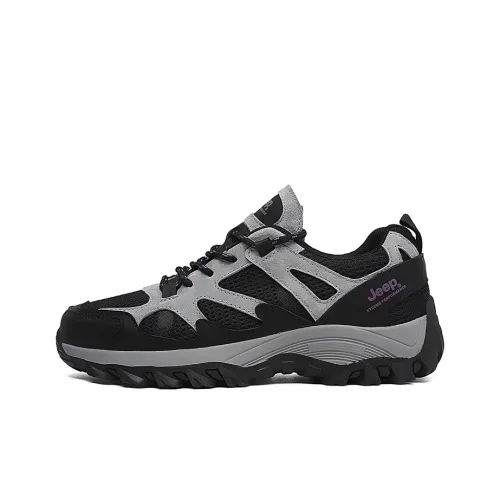 Jeep Hiking / Trekking Shoes Women's Low-Top Black/Purple