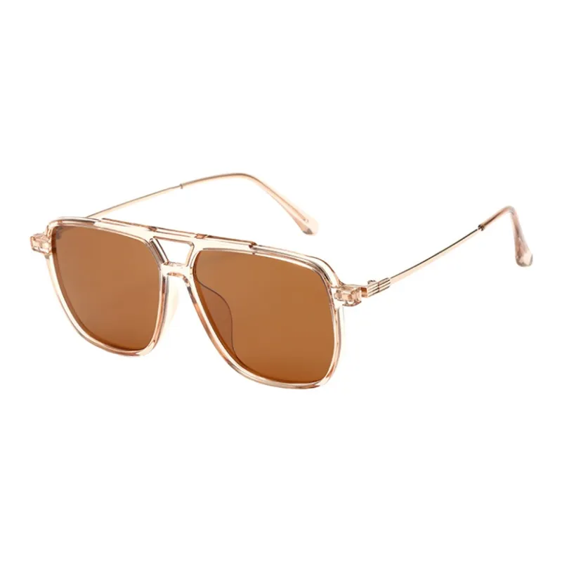 BSELEON TR/Memory Plastic Round Sunglasses Unisex-6