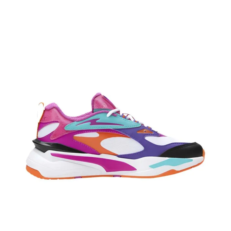 PUMA RS Fast Shock Absorbers Low Top Casual Shoes Men's White Red Purple-1