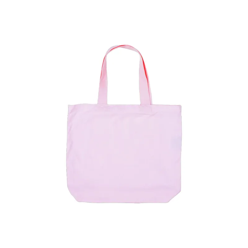 New Era Cotton Tote Bag Shopping Bag Handbag Shoulder Bag Women's Pink-1