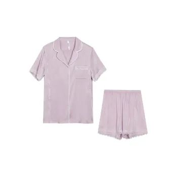 Red Beans At Home Pajama Set Women's