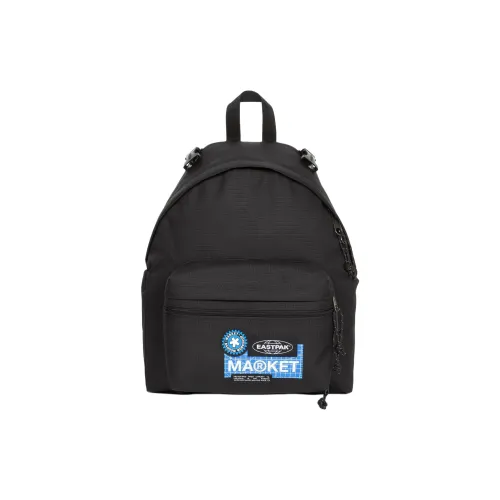 EASTPAK Nylon Backpack Medium Size Unisex Black