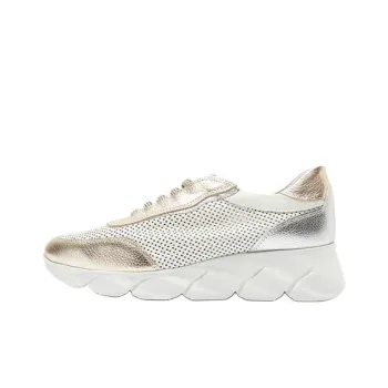 24hrs Low-Top Casual Shoes Women's White Gold