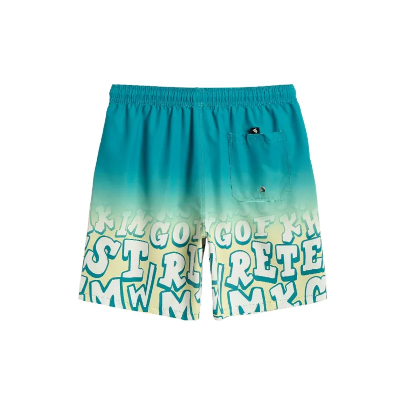 GAILANG Beach Shorts Men's Green-1