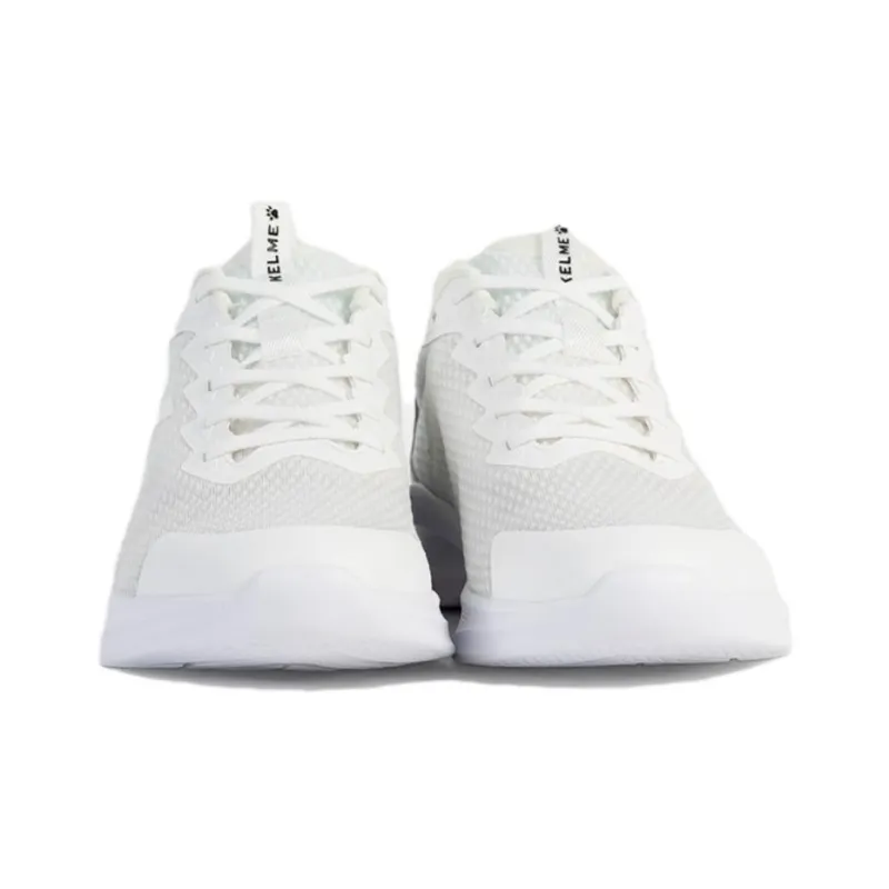 KELME Anti Slip And Wear Resistant Coverage Low Top Casual Running Shoes Unisex White-3