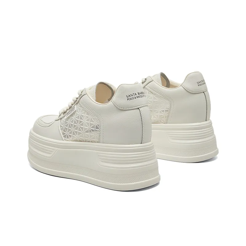 SANTA BARBARA POLO & RACQUET CLUB Casual Shoes Women's Ecru-3