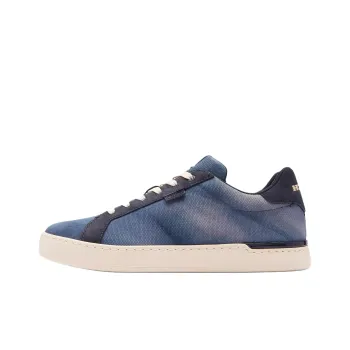 COACH Lowline Low Top Skateboard Shoes Men's Blue