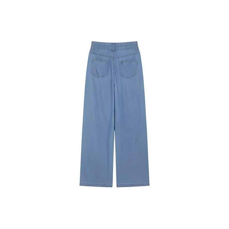Mo Han Yi Mei Jeans Women's Denim Blue-1
