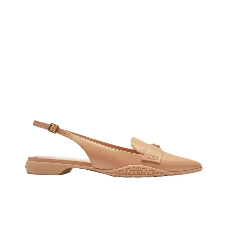 COACH Carrie Casual Single Shoes Women's Light Brown-1