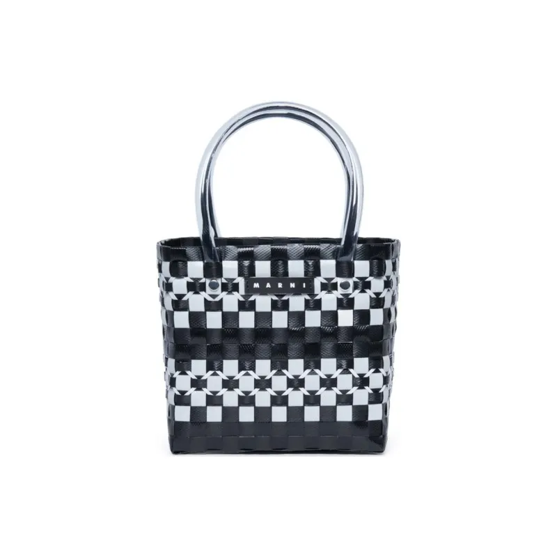 MARNI Woven Designed Top Handle Bag-0