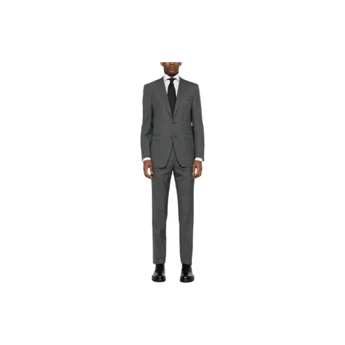 Canali Striped Single-breasted Suit