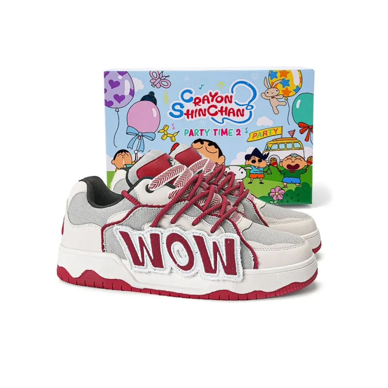 Crayon Shinchan Slip Resistant And Breathable Low Top Skateboard Shoes Unisex-13