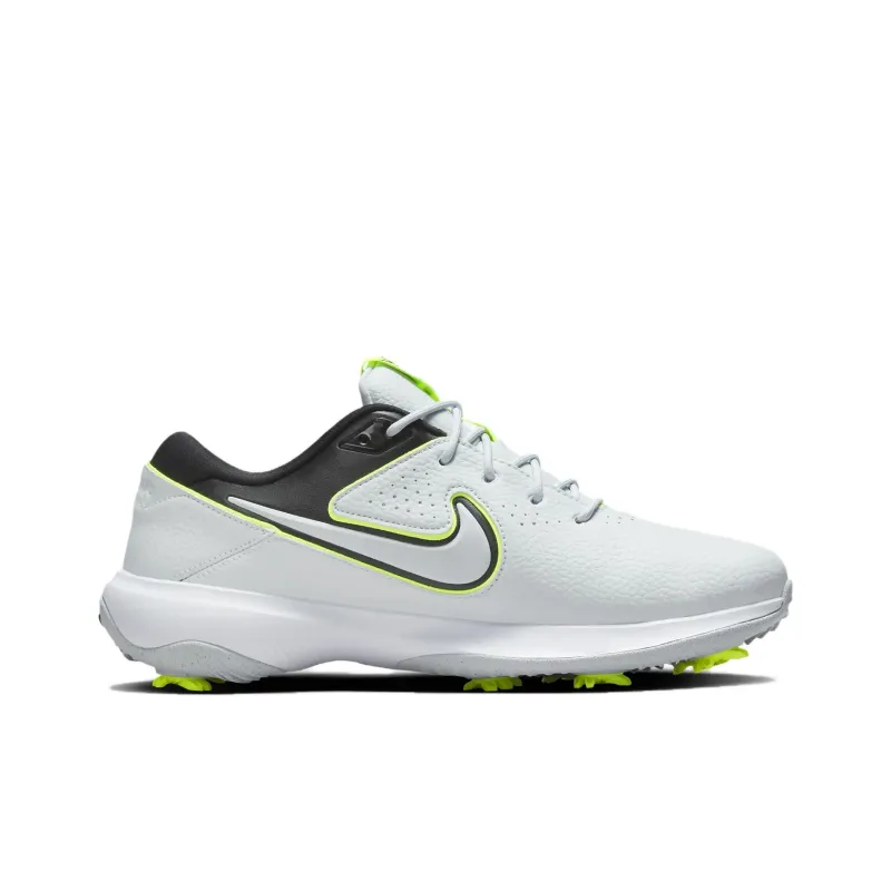 Nike Victory Pro 3 Anti Slip Wear Resistant Low Top Golf Shoes Unisex Gray White-1