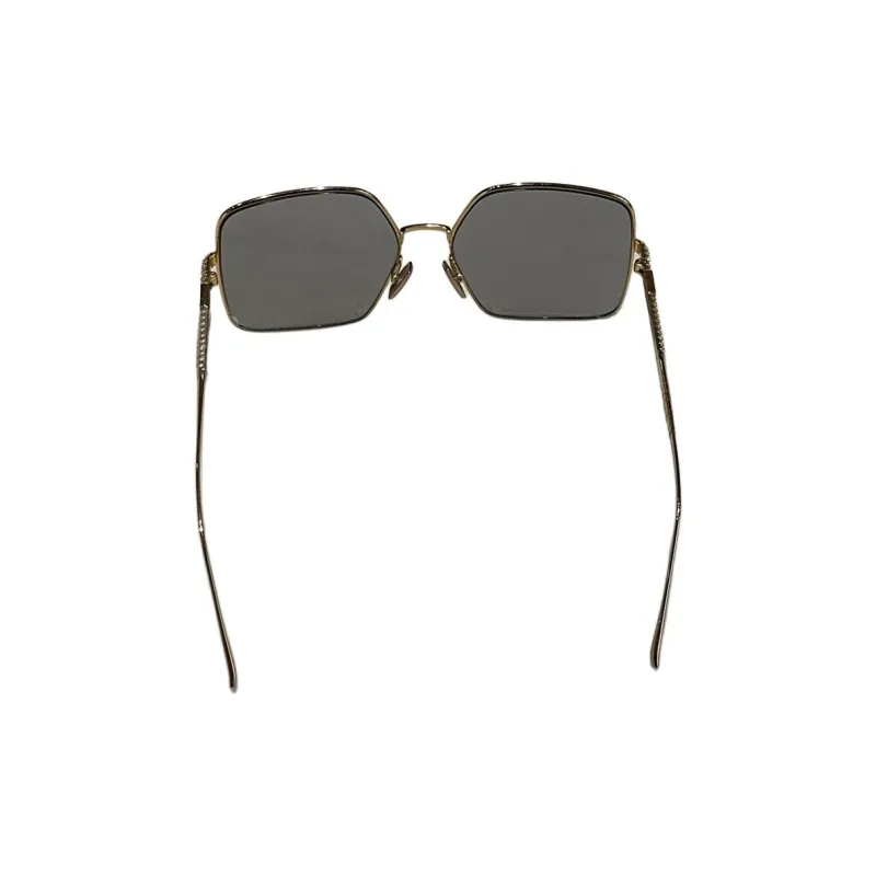 FENDI Square Sunglasses Women's Gold-2