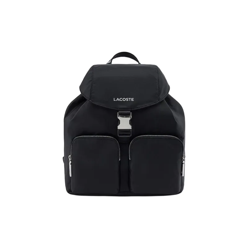 LACOSTE Polyamide Backpack Regular Unisex Black-0