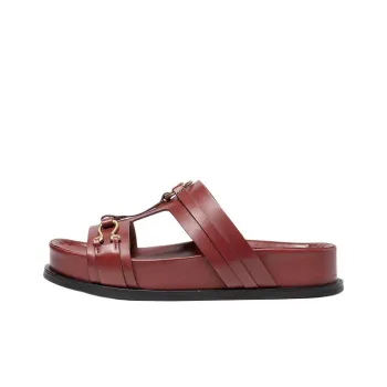 SARTORE Slide Slippers Women's Red