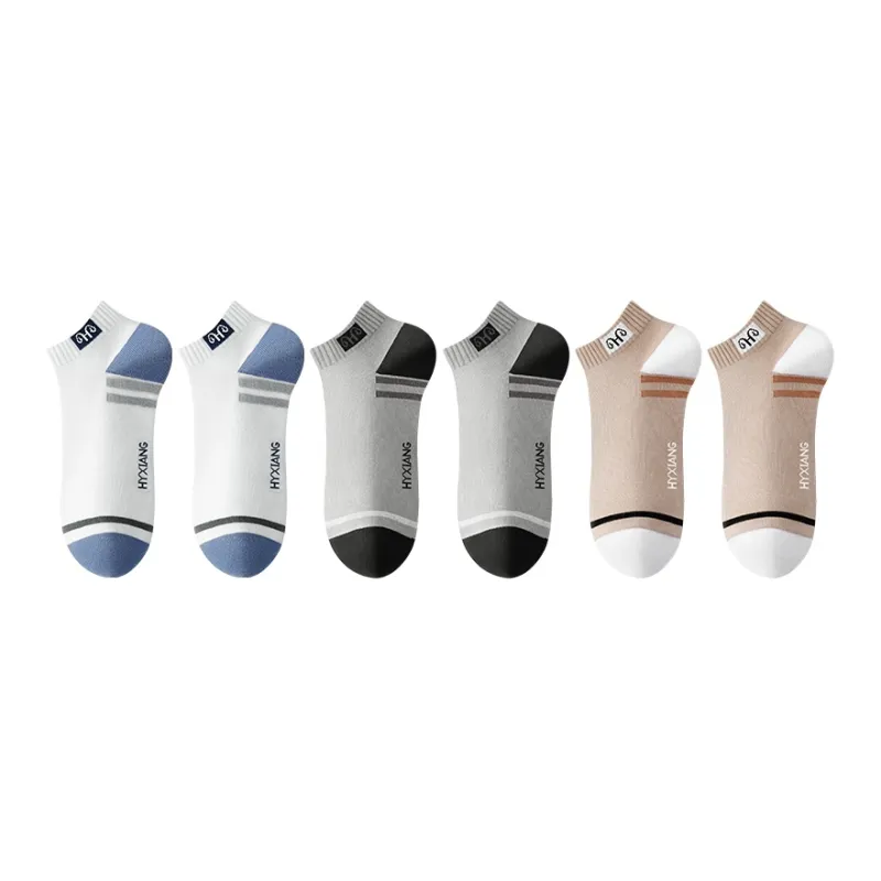 H YXIANG Ankle Socks Men's 6 Pack-2