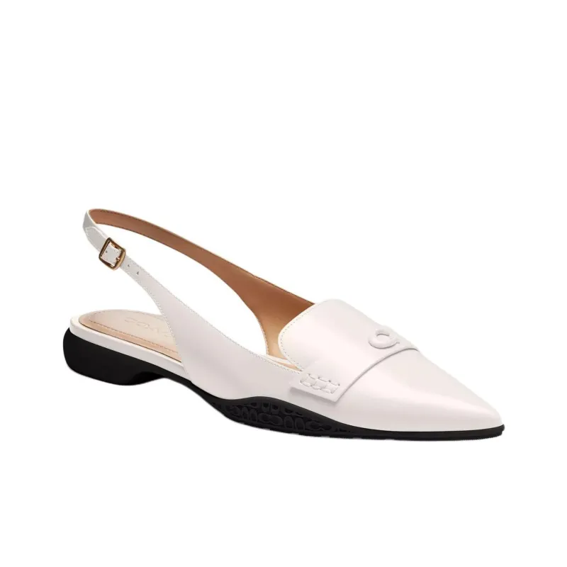 COACH Carrie Casual Single Shoes Women's White-2