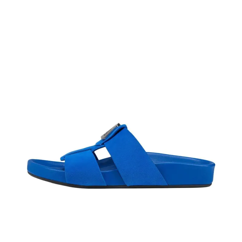 CL LUBOTING Slide Slippers Women's Blue-0