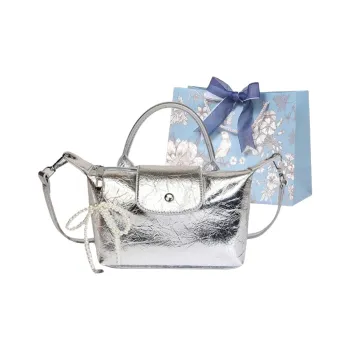 REDOO PU Shoulder Bag Regular Women's Silver/Black