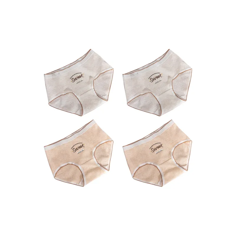 PLANDOO Underpants Women's 4 Pack-12