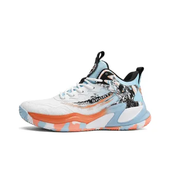 K bird Cushioning Anti Slip And Wear Resistant Mid Top Basketball Shoes Men's