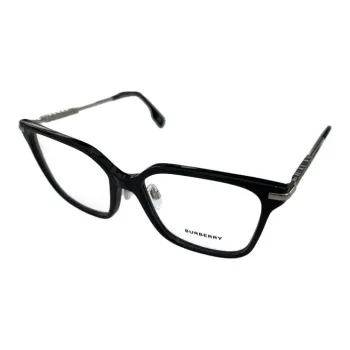 Burberry Square Eyeglass Frames Women's Black
