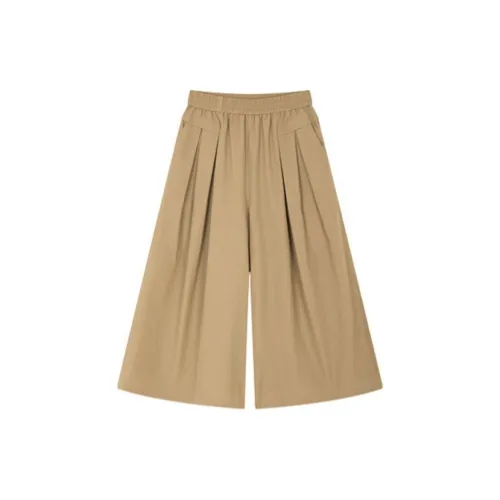 Mo Han Yi Mei Casual Pants Women's Khaki