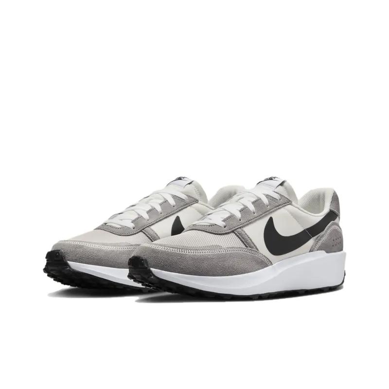 Nike Waffle Nav Phantom Black Flat Pewter White-2