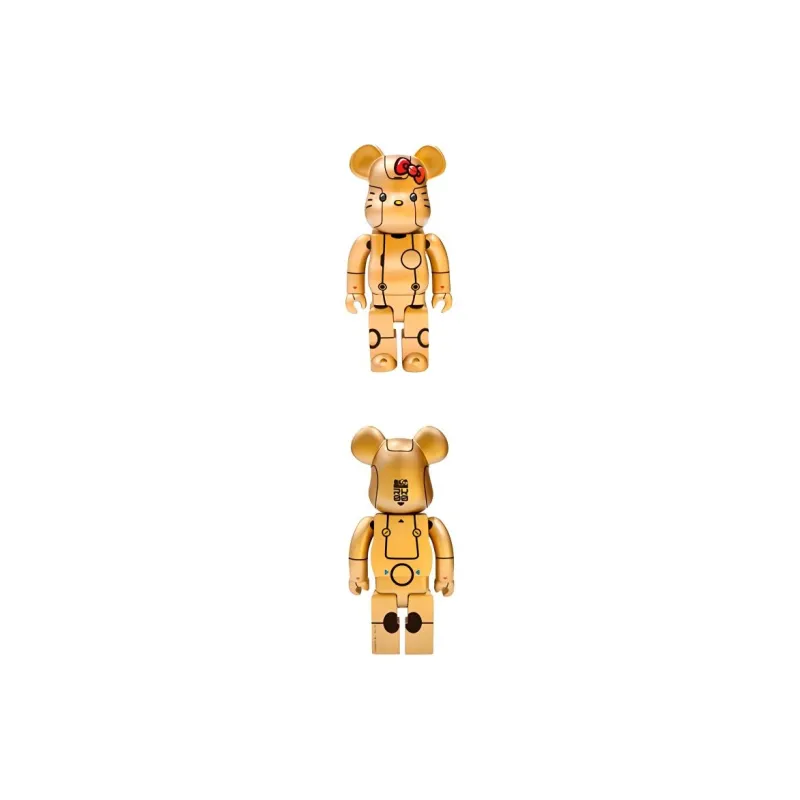 BE@RBRICK Robot Hello Kitty Gold-2