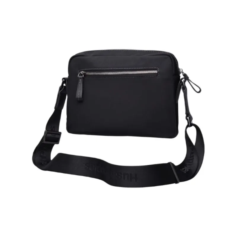 Hush Puppies Canvas Bag Crossbody Bag Shoulder Bag Men's Black/Gray Green-1