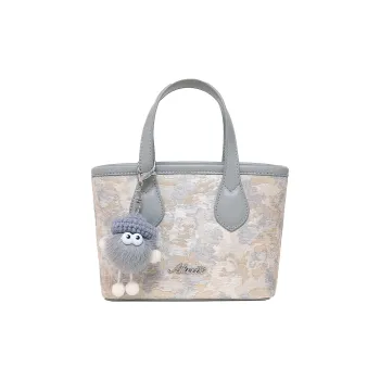 AILUXI Fabric Totes Handbags Regular Women's Star-Moon Gray