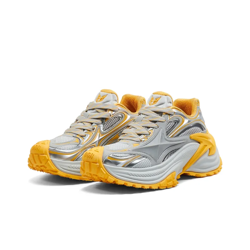1807 x OGR Low Top Running Shoes Unisex Space Gray-2