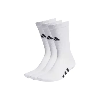 Adidas PERFORMANCE CUSHIONED CREW GRIP SOCKS 3-PAIRS PACK Mid-Calf Socks Unisex 3 Pack White