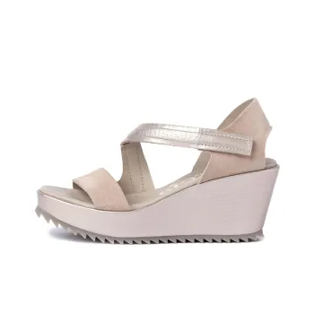 Pedro García Fineta Strap Sandals 6cm Women's Beige