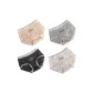 4 Pack[Skin+Heather Gray+Black+Ecru]