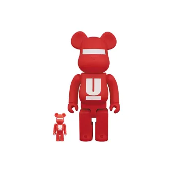 BE@RBRICK X Medicom Undercover Logo Red/White