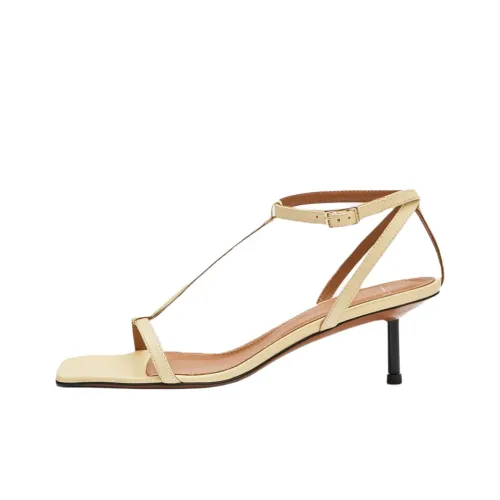 ATP Atelier Taccoli Strap Sandals 5.5cm Women's Beige