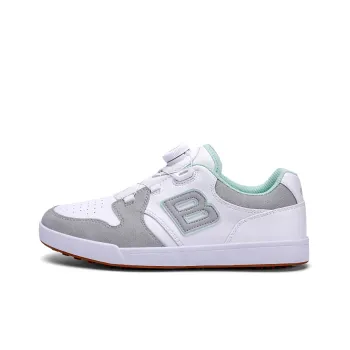 Birdie Cushioning Anti-Slip And Wear-Resistant Lightweight Rebound Low-Top Golf Shoes Women's White Gray