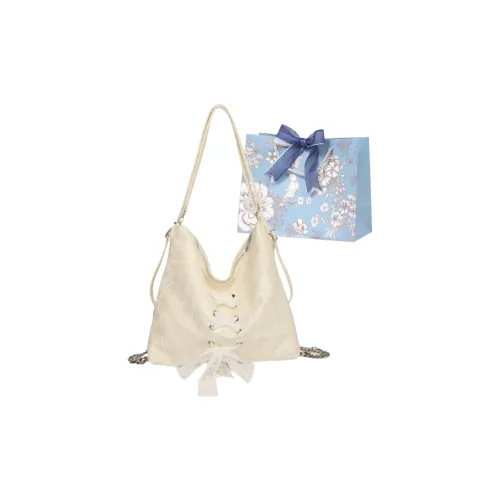 REDOO PU Crossbody Double Shoulder Shoulder Bag Regular Women's White/Silver/Black/Green