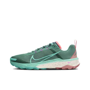 Nike Kiger 9 Breathable Low Top Trail Running Shoes Men's Green Pink