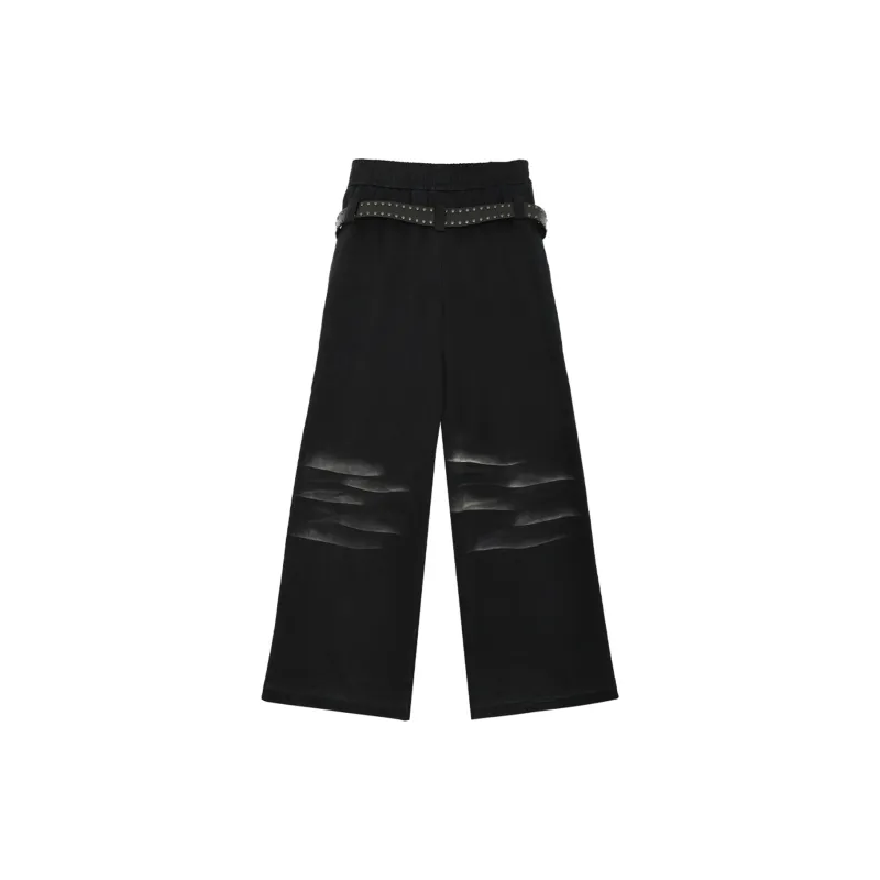 IMXS Casual Pants Unisex Dark Gray-1