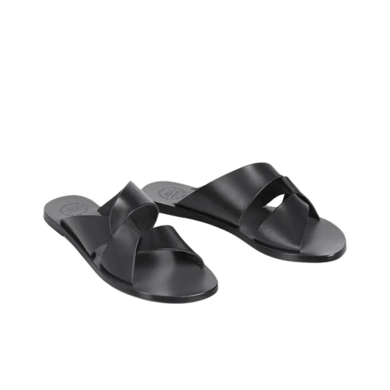 ATP Atelier Slip Resistant Slide Slippers Women's Black-3