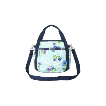 LeSportsac Polyester Shoulder Bag Crossbody Bag Handbag Mini Women's Light Blue