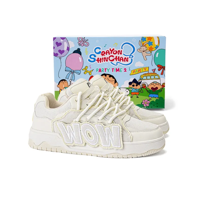 Crayon Shinchan Slip Resistant And Breathable Low Top Skateboard Shoes Unisex-20
