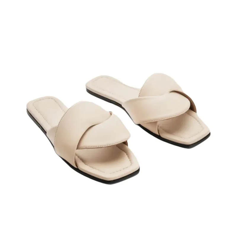 ATP Atelier Slide Slippers Women's Beige-3