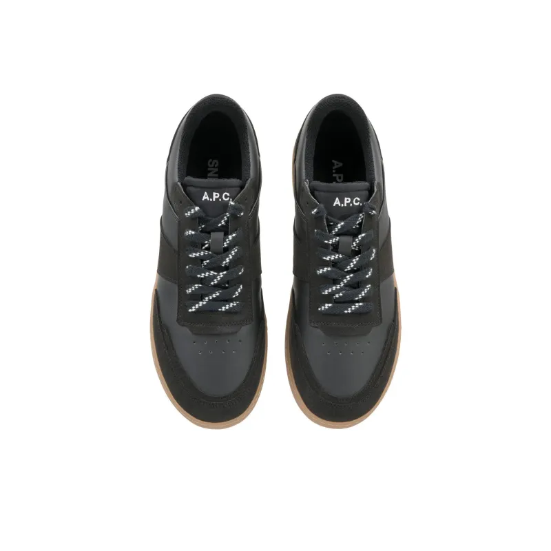 A.P.C Low-Top Skateboard Shoes Unisex Black-3
