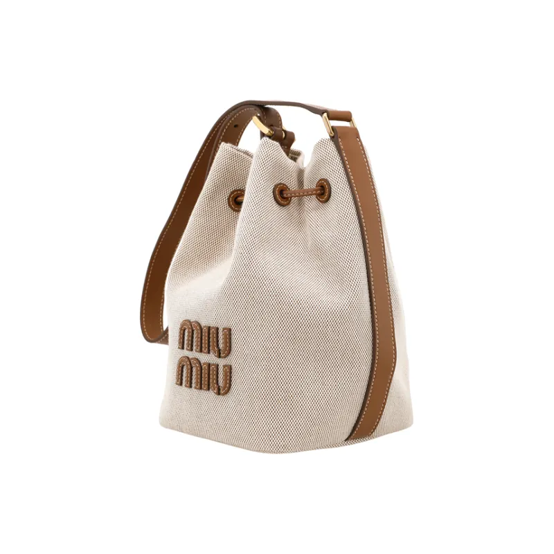 MiuMiu ミュウミュウ パルメット トートバッグ バスケットバッグ