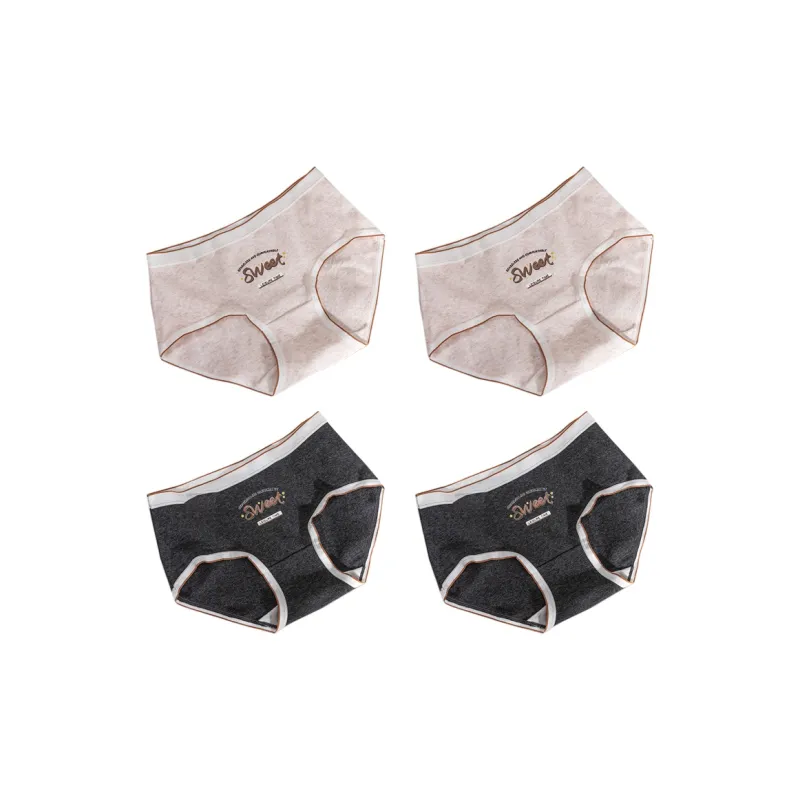 PLANDOO Underpants Women's 4 Pack-15