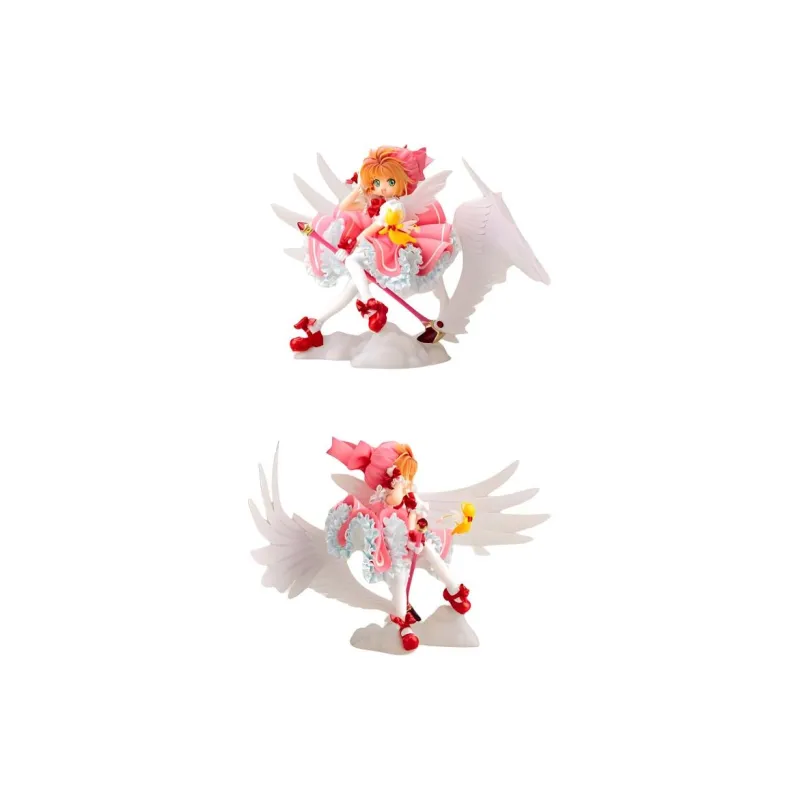 SHOUWU Sakura Kinomoto Saiu Artfx J Cardcaptor Sakura Magic Card 18.5cm Scale Figures-0